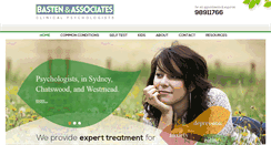 Desktop Screenshot of bastenpsychology.com.au